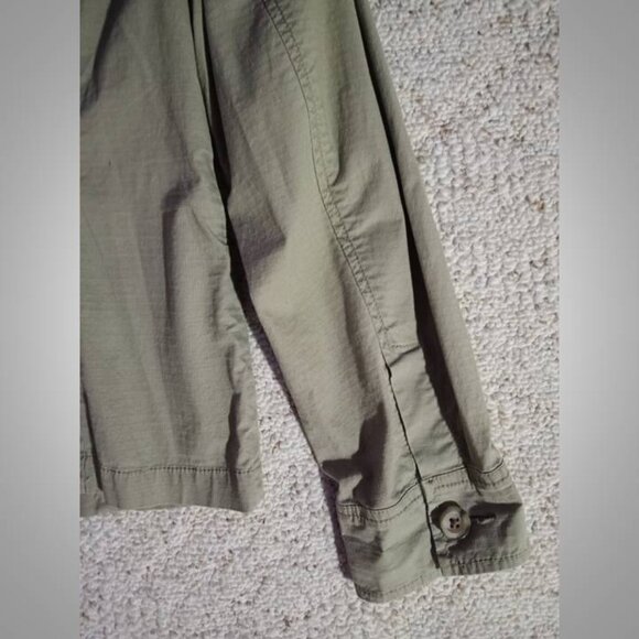 CAbi utility jacket coat size Large   green/tan. 122725 - Picture 4 of 6